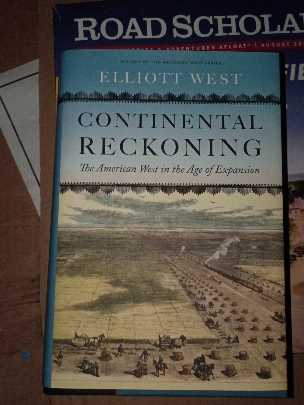 Continental Reckoning Hardcover Book - Blue Cover